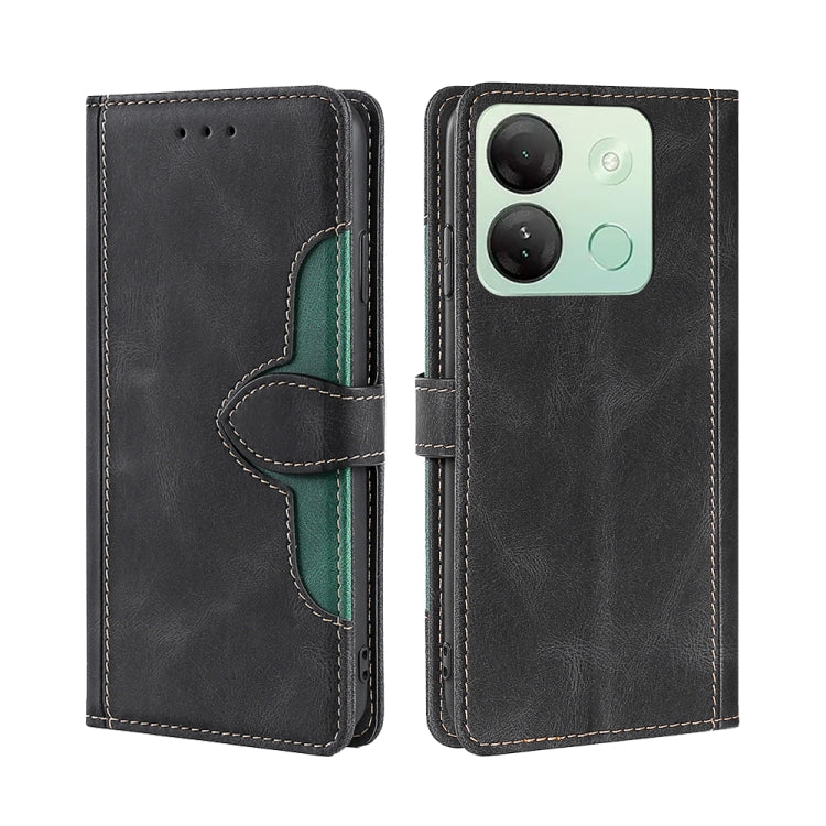 Skin Feel Magnetic Buckle Leather Phone Case, For Infinix Note 40 5G, For Infinix Note 40 Pro 4G, For Infinix Note 40 Pro 5G, For Infinix Note 40 4G, For Infinix Hot 40i, For Infinix Hot 30 Play 4G, For Infinix Note 30 5G, For Infinix Smart 7 HD       ...
