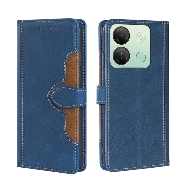 Skin Feel Magnetic Buckle Leather Phone Case, For Infinix Note 40 5G, For Infinix Note 40 Pro 4G, For Infinix Note 40 Pro 5G, For Infinix Note 40 4G, For Infinix Hot 40i, For Infinix Hot 30 Play 4G, For Infinix Note 30 5G, For Infinix Smart 7 HD       ...