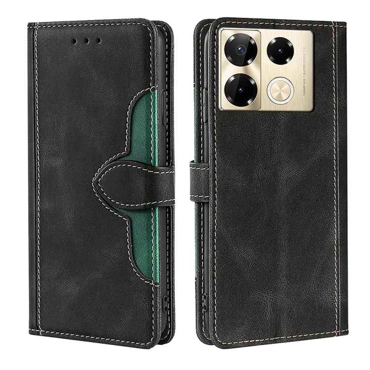 Skin Feel Magnetic Buckle Leather Phone Case, For Infinix Note 40 5G, For Infinix Note 40 Pro 4G, For Infinix Note 40 Pro 5G, For Infinix Note 40 4G, For Infinix Hot 40i, For Infinix Hot 30 Play 4G, For Infinix Note 30 5G, For Infinix Smart 7 HD       ...