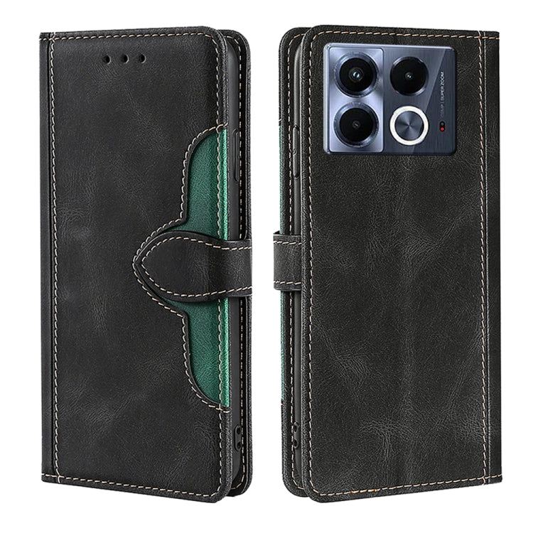 Skin Feel Magnetic Buckle Leather Phone Case, For Infinix Hot 50 4G, For Infinix Hot 50 5G, For Infinix Zero 40 4G, For Infinix Note 40 5G, For Infinix Note 40 Pro 4G, For Infinix Note 40 Pro 5G, For Infinix Note 40 4G, For Infinix Hot 40i             ...