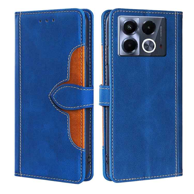 Skin Feel Magnetic Buckle Leather Phone Case, For Infinix Note 40 5G, For Infinix Note 40 Pro 4G, For Infinix Note 40 Pro 5G, For Infinix Note 40 4G, For Infinix Hot 40i, For Infinix Hot 30 Play 4G, For Infinix Note 30 5G, For Infinix Smart 7 HD       ...