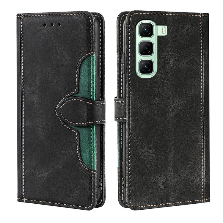 Skin Feel Magnetic Buckle Leather Phone Case, For Infinix Hot 50 4G, For Infinix Hot 50 5G, For Infinix Zero 40 4G, For Infinix Note 40 5G, For Infinix Note 40 Pro 4G, For Infinix Note 40 Pro 5G, For Infinix Note 40 4G, For Infinix Hot 40i             ...