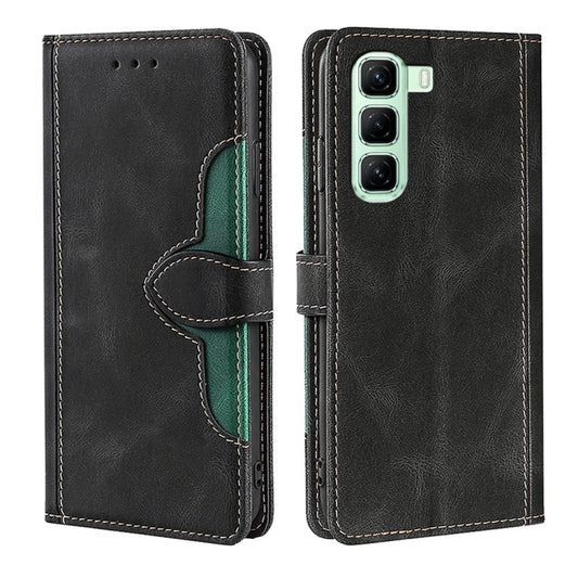 Skin Feel Magnetic Buckle Leather Phone Case, For Infinix Hot 50 4G, For Infinix Hot 50 5G, For Infinix Zero 40 4G, For Infinix Note 40 5G, For Infinix Note 40 Pro 4G, For Infinix Note 40 Pro 5G, For Infinix Note 40 4G, For Infinix Hot 40i             ...