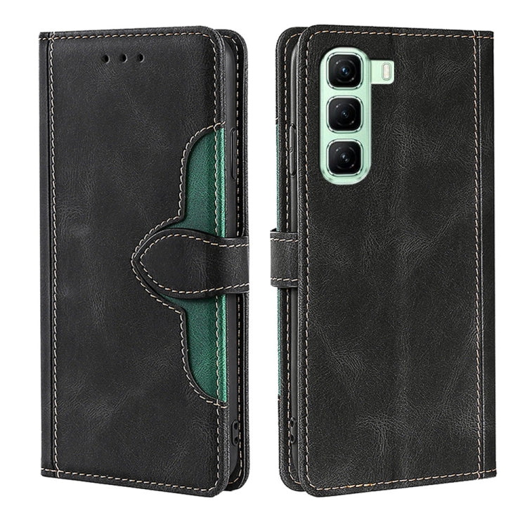 Skin Feel Magnetic Buckle Leather Phone Case, For Infinix Hot 50 4G, For Infinix Hot 50 5G, For Infinix Zero 40 4G, For Infinix Note 40 5G, For Infinix Note 40 Pro 4G, For Infinix Note 40 Pro 5G, For Infinix Note 40 4G, For Infinix Hot 40i             ...