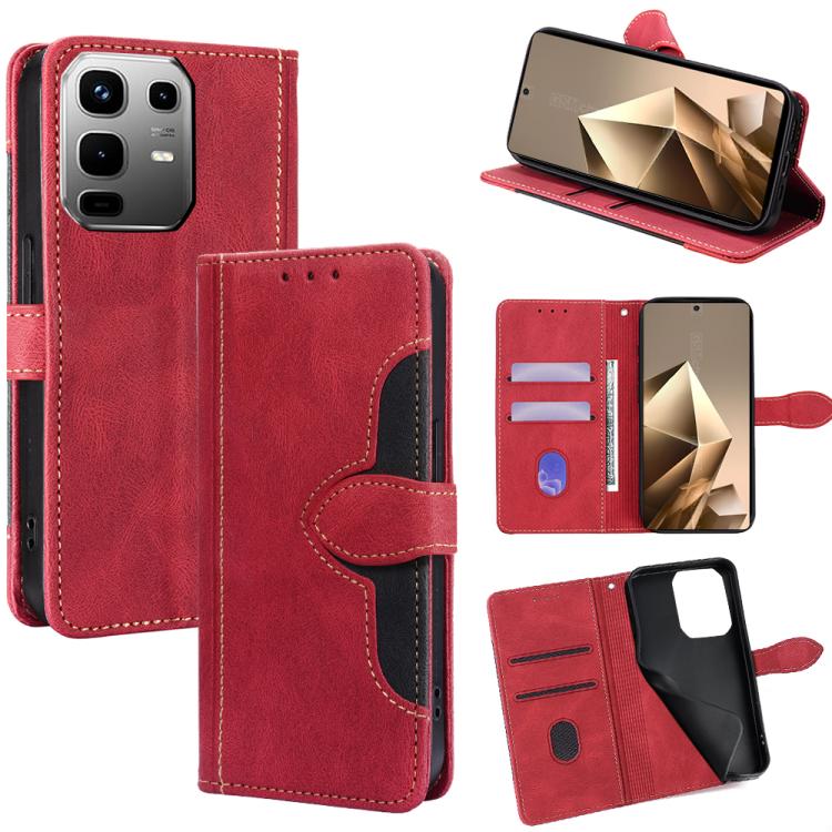 Skin Feel Magnetic Buckle Leather Phone Case, For Infinix Note Edge 5G, For Infinix Smart 20 4G, For Infinix Note 60 5G, For Infinix Hot 60 5G, For Infinix Hot 60 Pro+ 4G, For Infinix Hot 60 Pro 4G, For Infinix Smart 10 4G, For Infinix Note 50s 5G     ...