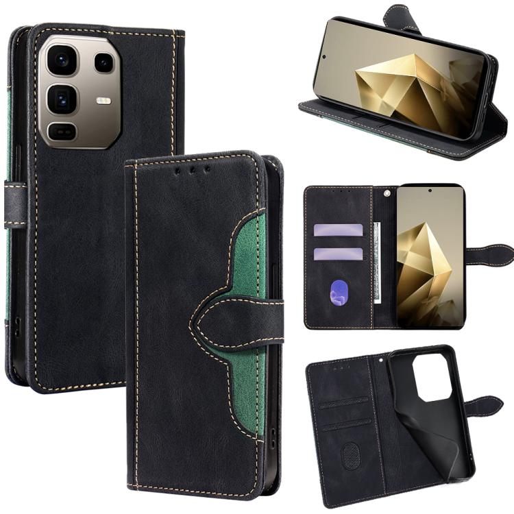 Skin Feel Magnetic Buckle Leather Phone Case, For Infinix Note Edge 5G, For Infinix Smart 20 4G, For Infinix Note 60 5G, For Infinix Hot 60 5G, For Infinix Hot 60 Pro+ 4G, For Infinix Hot 60 Pro 4G, For Infinix Smart 10 4G, For Infinix Note 50s 5G     ...