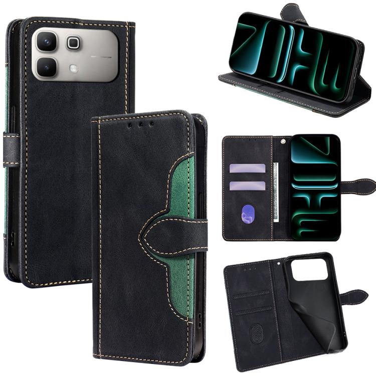 Skin Feel Magnetic Buckle Leather Phone Case, For Infinix Note Edge 5G, For Infinix Smart 20 4G, For Infinix Note 60 5G, For Infinix Hot 60 5G, For Infinix Hot 60 Pro+ 4G, For Infinix Hot 60 Pro 4G, For Infinix Smart 10 4G, For Infinix Note 50s 5G     ...