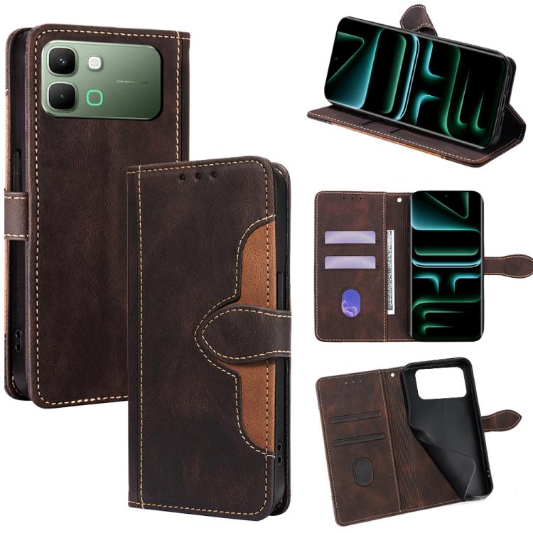 Skin Feel Magnetic Buckle Leather Phone Case, For Infinix Note Edge 5G, For Infinix Smart 20 4G, For Infinix Note 60 5G, For Infinix Hot 60 5G, For Infinix Hot 60 Pro+ 4G, For Infinix Hot 60 Pro 4G, For Infinix Smart 10 4G, For Infinix Note 50s 5G     ...