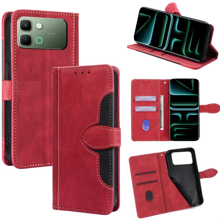 Skin Feel Magnetic Buckle Leather Phone Case, For Infinix Note Edge 5G, For Infinix Smart 20 4G, For Infinix Note 60 5G, For Infinix Hot 60 5G, For Infinix Hot 60 Pro+ 4G, For Infinix Hot 60 Pro 4G, For Infinix Smart 10 4G, For Infinix Note 50s 5G     ...