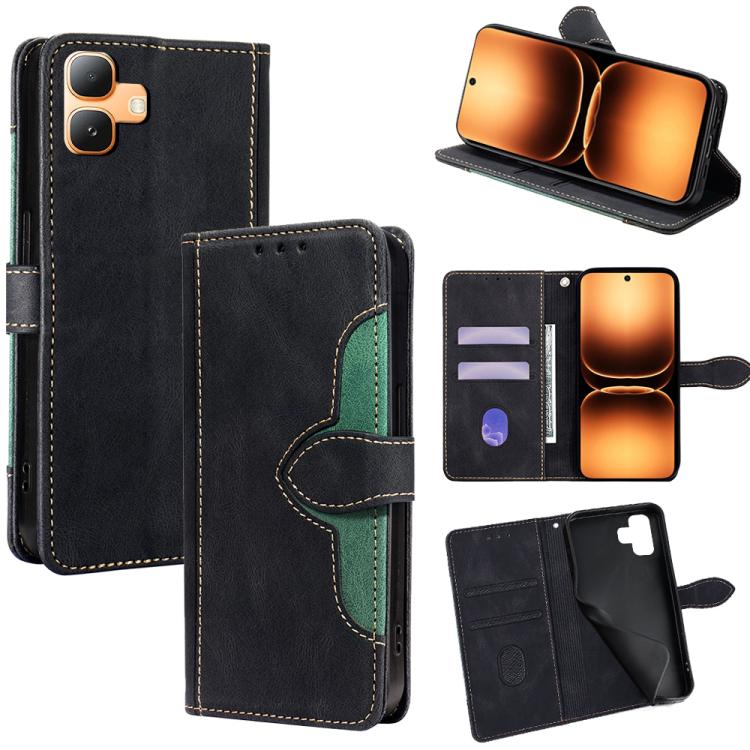 Skin Feel Magnetic Buckle Leather Phone Case, For Infinix Note Edge 5G, For Infinix Smart 20 4G, For Infinix Note 60 5G, For Infinix Hot 60 5G, For Infinix Hot 60 Pro+ 4G, For Infinix Hot 60 Pro 4G, For Infinix Smart 10 4G, For Infinix Note 50s 5G     ...