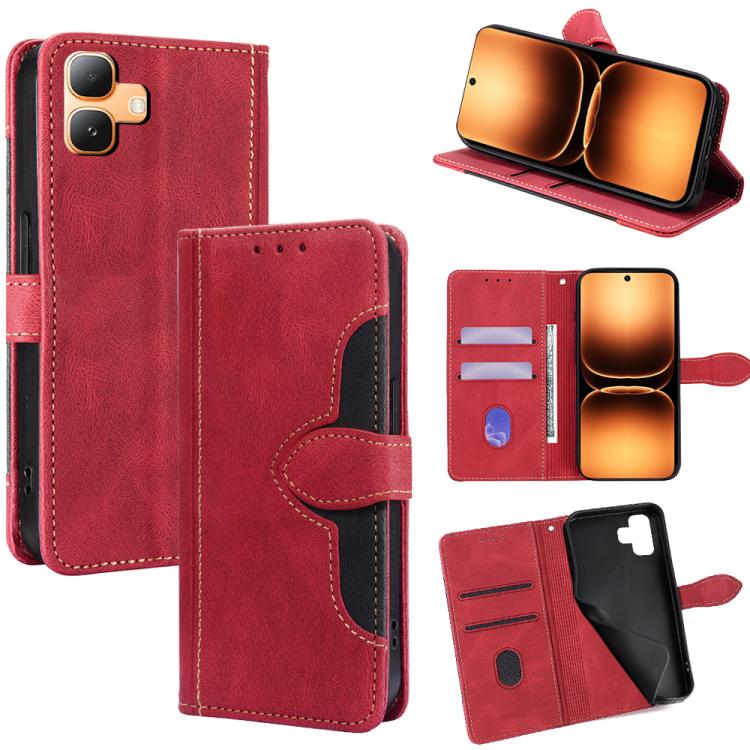 Skin Feel Magnetic Buckle Leather Phone Case, For Infinix Note Edge 5G, For Infinix Smart 20 4G, For Infinix Note 60 5G, For Infinix Hot 60 5G, For Infinix Hot 60 Pro+ 4G, For Infinix Hot 60 Pro 4G, For Infinix Smart 10 4G, For Infinix Note 50s 5G     ...
