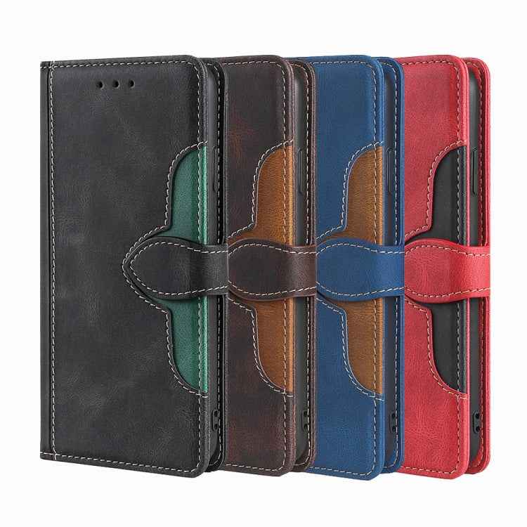 Skin Feel Magnetic Buckle Leather Phone Case, For Infinix Hot 30i 4G, For Infinix Hot 30 4G