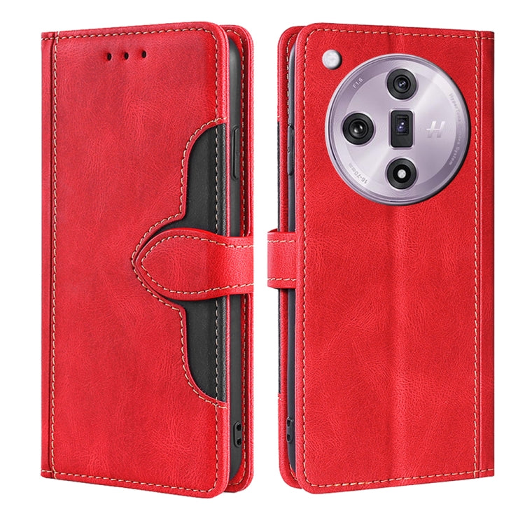 Skin Feel Magnetic Buckle Leather Phone Case, For OPPO Find X7 5G, For OPPO Find X7 Ultra 5G, For OPPO Reno10 Pro+ 5G, For OPPO A1 5G