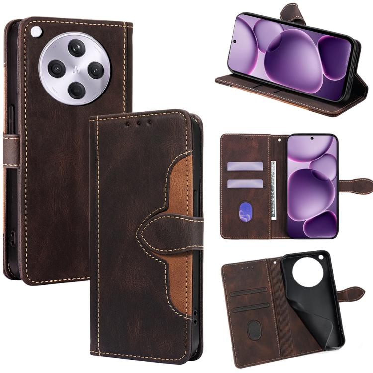 Skin Feel Magnetic Buckle Leather Phone Case, For OPPO A5 5G 2025 Global, For OPPO Reno14 Pro 5G Global, For OPPO Find X8s+ 5G, For OPPO Find X8s 5G, For OPPO Find X8 Ultra 5G, For OPPO F29 5G Global, For OPPO A5 Pro 5G Global, For OPPO Reno13 F 5G / 4...