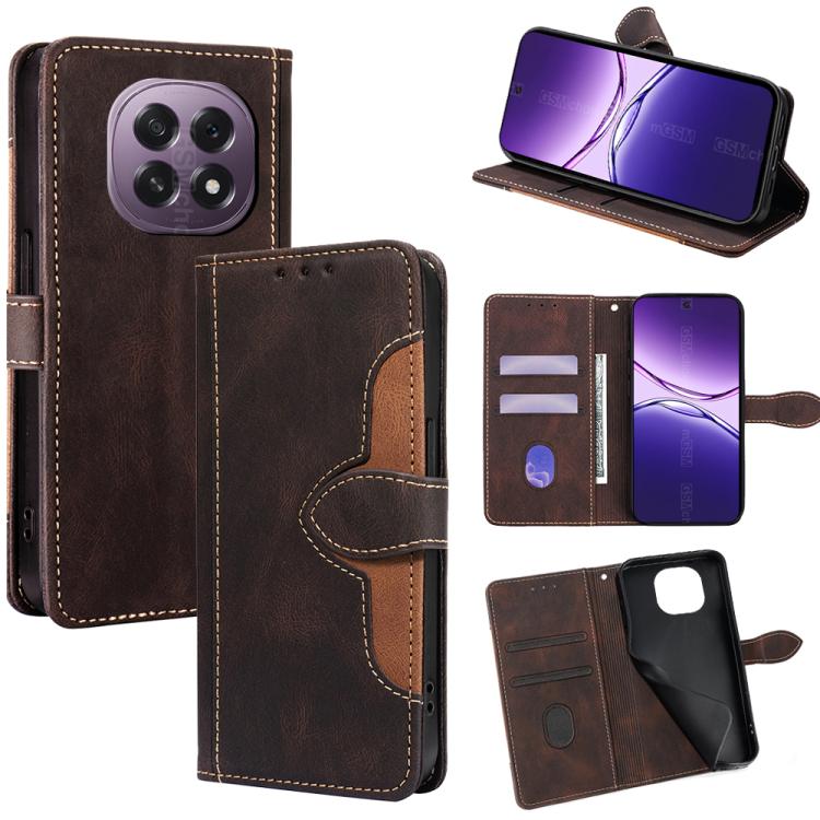 Skin Feel Magnetic Buckle Leather Phone Case, For OPPO A5 5G 2025 Global, For OPPO Reno14 Pro 5G Global, For OPPO Find X8s+ 5G, For OPPO Find X8s 5G, For OPPO Find X8 Ultra 5G, For OPPO F29 5G Global, For OPPO A5 Pro 5G Global, For OPPO Reno13 F 5G / 4...