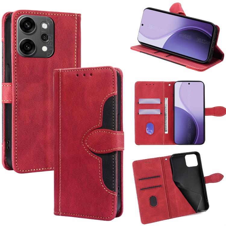 Skin Feel Magnetic Buckle Leather Phone Case, For OPPO A5 5G 2025 Global, For OPPO Reno14 Pro 5G Global, For OPPO Find X8s+ 5G, For OPPO Find X8s 5G, For OPPO Find X8 Ultra 5G, For OPPO F29 5G Global, For OPPO A5 Pro 5G Global, For OPPO Reno13 F 5G / 4...
