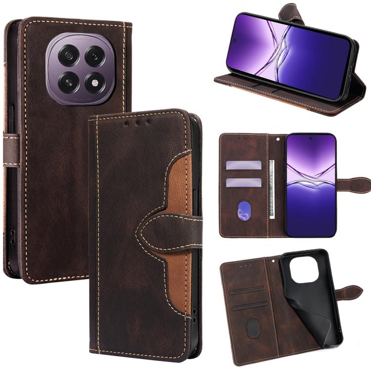 Skin Feel Magnetic Buckle Leather Phone Case, For OPPO A5 5G 2025 Global, For OPPO Reno14 Pro 5G Global, For OPPO Find X8s+ 5G, For OPPO Find X8s 5G, For OPPO Find X8 Ultra 5G, For OPPO F29 5G Global, For OPPO A5 Pro 5G Global, For OPPO Reno13 F 5G / 4...