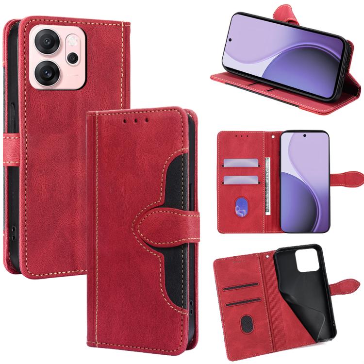 Skin Feel Magnetic Buckle Leather Phone Case, For OPPO Reno15 F 5G, For OPPO A6x 4G Global, For OPPO Reno15 5G Global, For OPPO Find X9 5G, For OPPO F31 5G, For OPPO Find X9 Pro 5G, For OPPO K13 Turbo Pro 5G, For OPPO Reno14 F 5G, For OPPO A5x 5G Globa...
