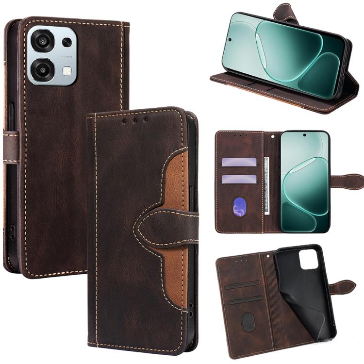 Skin Feel Magnetic Buckle Leather Phone Case, For OPPO Find X9s Pro 5G, For OPPO Find X9 Ultra 5G, For OPPO A6s 4G, For OPPO Reno15 F 5G, For OPPO A6x 4G Global, For OPPO Reno15 5G Global, For OPPO Find X9 5G, For OPPO F31 5G, For OPPO Find X9 Pro 5G  ...