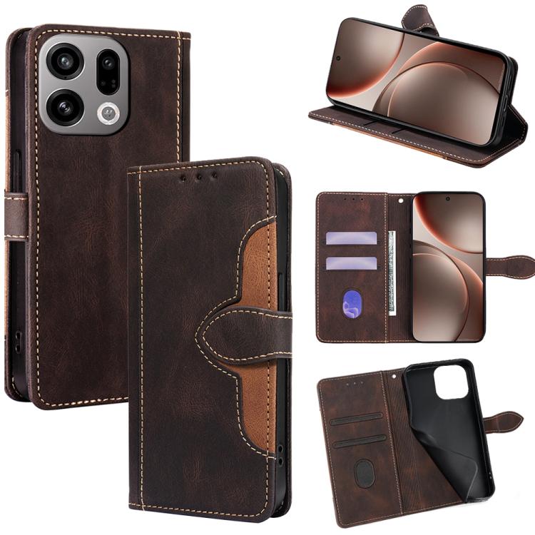 Skin Feel Magnetic Buckle Leather Phone Case, For OPPO Find X9s Pro 5G, For OPPO Find X9 Ultra 5G, For OPPO A6s 4G, For OPPO Reno15 F 5G, For OPPO A6x 4G Global, For OPPO Reno15 5G Global, For OPPO Find X9 5G, For OPPO F31 5G, For OPPO Find X9 Pro 5G  ...