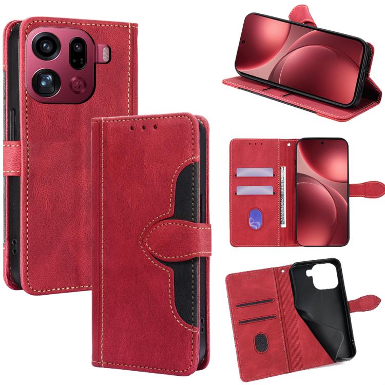 Skin Feel Magnetic Buckle Leather Phone Case, For OPPO Reno15 F 5G, For OPPO A6x 4G Global, For OPPO Reno15 5G Global, For OPPO Find X9 5G, For OPPO F31 5G, For OPPO Find X9 Pro 5G, For OPPO K13 Turbo Pro 5G, For OPPO Reno14 F 5G, For OPPO A5x 5G Globa...