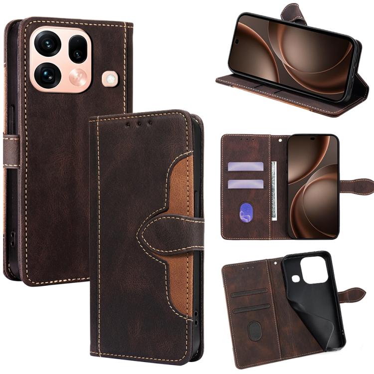 Skin Feel Magnetic Buckle Leather Phone Case, For OPPO Find X9s Pro 5G, For OPPO Find X9 Ultra 5G, For OPPO A6s 4G, For OPPO Reno15 F 5G, For OPPO A6x 4G Global, For OPPO Reno15 5G Global, For OPPO Find X9 5G, For OPPO F31 5G, For OPPO Find X9 Pro 5G  ...