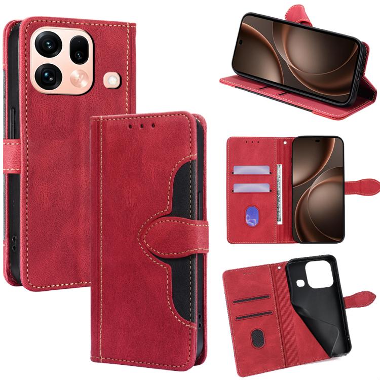 Skin Feel Magnetic Buckle Leather Phone Case, For OPPO Find X9s Pro 5G, For OPPO Find X9 Ultra 5G, For OPPO A6s 4G, For OPPO Reno15 F 5G, For OPPO A6x 4G Global, For OPPO Reno15 5G Global, For OPPO Find X9 5G, For OPPO F31 5G, For OPPO Find X9 Pro 5G  ...