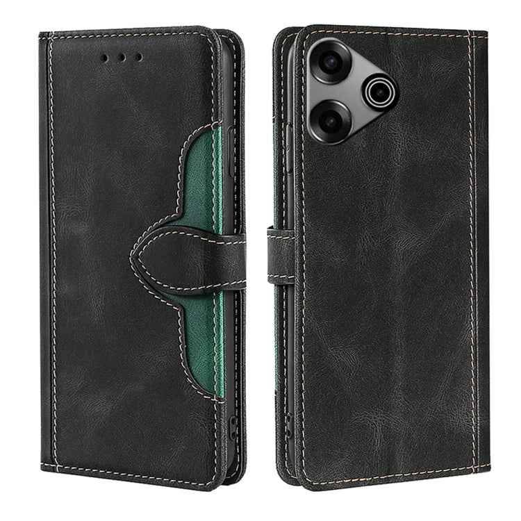 Skin Feel Magnetic Buckle Leather Phone Case, For Tecno Camon 30, For Tecno Pova 6 Pro 5G, For Tecno Camon 20 Premier 5G, For Tecno Camon 20 Pro 5G, For Tecno Camon 20 Pro 4G