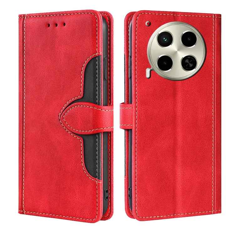 Skin Feel Magnetic Buckle Leather Phone Case, For Tecno Camon 30, For Tecno Pova 6 Pro 5G, For Tecno Camon 20 Premier 5G, For Tecno Camon 20 Pro 5G, For Tecno Camon 20 Pro 4G