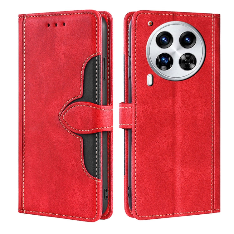 Skin Feel Magnetic Buckle Leather Phone Case, For Tecno Pova Slim 5G / Spark Slim 4G, For Tecno Pova 7 Pro, For Tecno Pova 7 5G, For Tecno Spark 40 Pro+ 4G, For Tecno Spark 40 Pro 4G, For Tecno Camon 40 Premier 5G, For Tecno Spark 30 4G                ...
