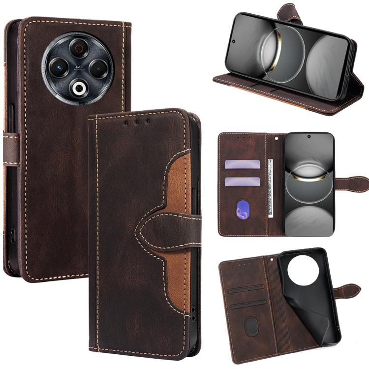 Skin Feel Magnetic Buckle Leather Phone Case, For Tecno Pova Slim 5G / Spark Slim 4G, For Tecno Pova 7 Pro, For Tecno Pova 7 5G, For Tecno Spark 40 Pro+ 4G, For Tecno Spark 40 Pro 4G, For Tecno Camon 40 Premier 5G, For Tecno Spark 30 4G                ...