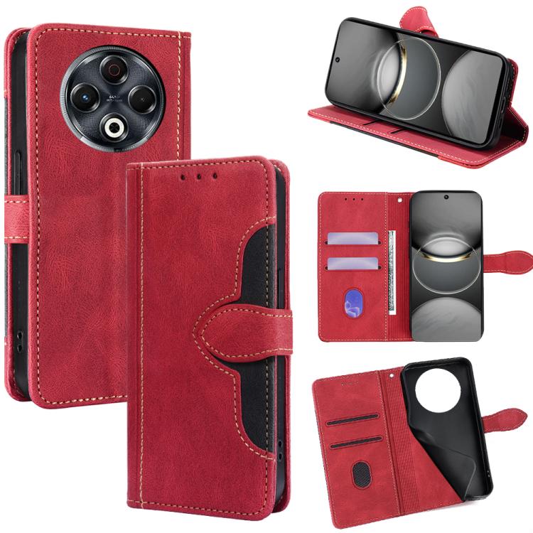 Skin Feel Magnetic Buckle Leather Phone Case, For Tecno Pova Slim 5G / Spark Slim 4G, For Tecno Pova 7 Pro, For Tecno Pova 7 5G, For Tecno Spark 40 Pro+ 4G, For Tecno Spark 40 Pro 4G, For Tecno Camon 40 Premier 5G, For Tecno Spark 30 4G                ...