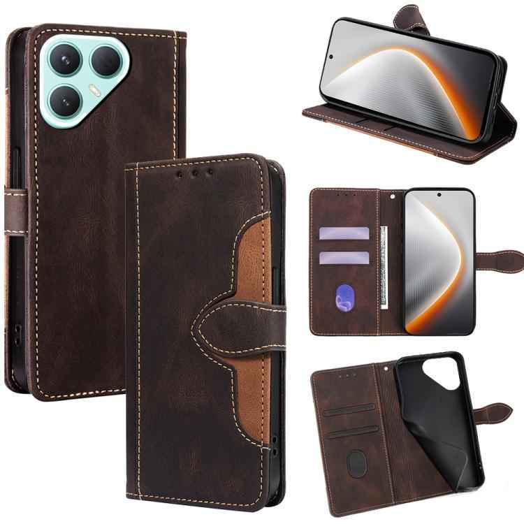 Skin Feel Magnetic Buckle Leather Phone Case, For Tecno Pova Slim 5G / Spark Slim 4G, For Tecno Pova 7 Pro, For Tecno Pova 7 5G, For Tecno Spark 40 Pro+ 4G, For Tecno Spark 40 Pro 4G, For Tecno Camon 40 Premier 5G, For Tecno Spark 30 4G                ...
