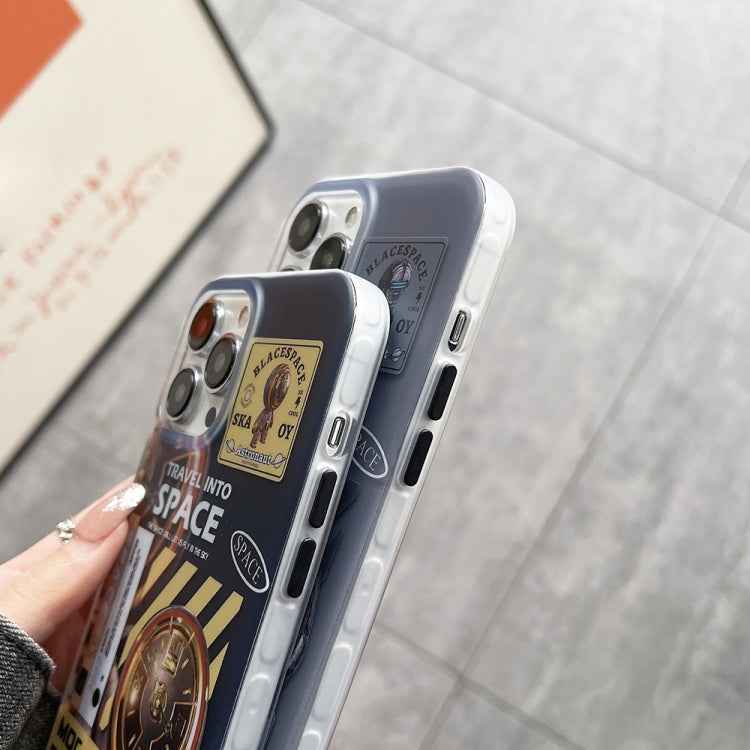 Dual-side IMD Astronaut Frosted Phone Case