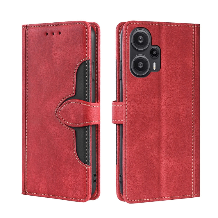 Skin Feel Magnetic Buckle Leather Phone Case, For Xiaomi Redmi Turbo 3 5G, For Xiaomi Civi 4 Pro, For Xiaomi Redmi A3 4G, For Xiaomi Redmi Note 13 4G, For Xiaomi Redmi Note 13R Pro 5G, For Xiaomi Redmi 12 4G, For Xiaomi Redmi Note 12S 4G               ...