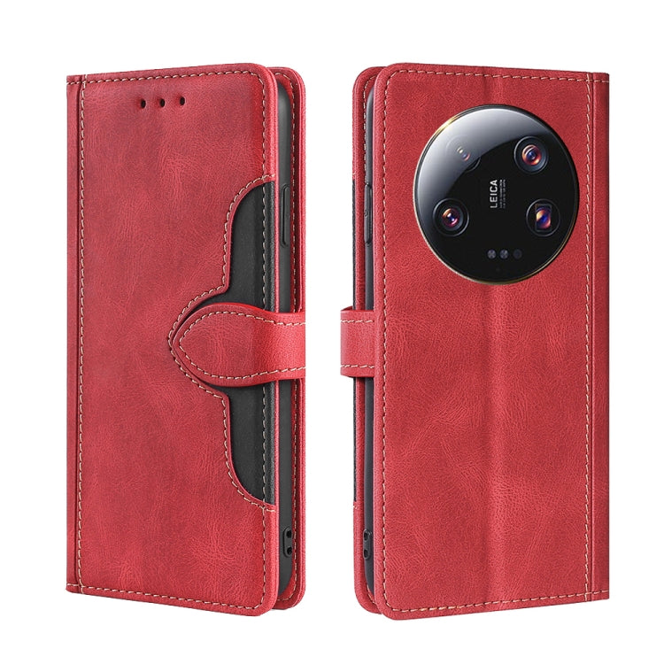 Skin Feel Magnetic Buckle Leather Phone Case, For Xiaomi Redmi Turbo 3 5G, For Xiaomi Civi 4 Pro, For Xiaomi Redmi A3 4G, For Xiaomi Redmi Note 13 4G, For Xiaomi Redmi Note 13R Pro 5G, For Xiaomi Redmi 12 4G, For Xiaomi Redmi Note 12S 4G               ...