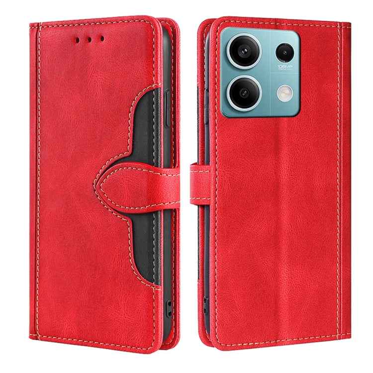 Skin Feel Magnetic Buckle Leather Phone Case, For Xiaomi Redmi Turbo 3 5G, For Xiaomi Civi 4 Pro, For Xiaomi Redmi A3 4G, For Xiaomi Redmi Note 13 4G, For Xiaomi Redmi Note 13R Pro 5G, For Xiaomi Redmi 12 4G, For Xiaomi Redmi Note 12S 4G               ...