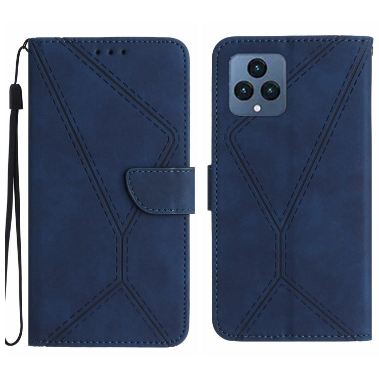 Stitching Embossed Leather Phone Case