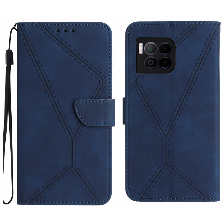 Stitching Embossed Leather Phone Case