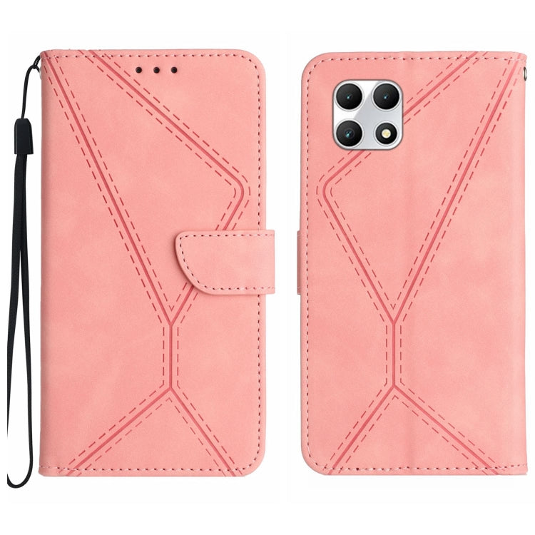 Stitching Embossed Leather Phone Case