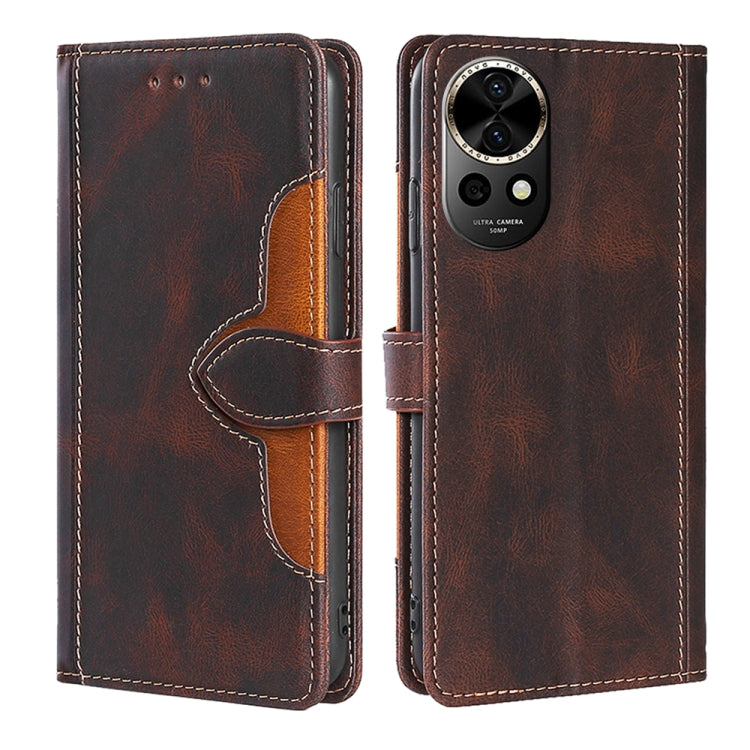 Skin Feel Magnetic Buckle Leather Phone Case, For Huawei nova 12i 4G, For Huawei Pura 70 5G, For Huawei nova 12 5G, For Huawei Enjoy 60 Pro / nova 11i, For Huawi Enjoy 60X, For Huawei nova 11 Pro 4G / 11 Ultra 4G, For Huawei nova 11 4G