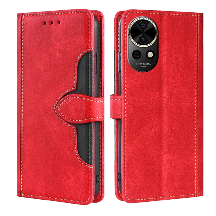 Skin Feel Magnetic Buckle Leather Phone Case, For Huawei nova 12i 4G, For Huawei Pura 70 5G, For Huawei nova 12 5G, For Huawei Enjoy 60 Pro / nova 11i, For Huawi Enjoy 60X, For Huawei nova 11 Pro 4G / 11 Ultra 4G, For Huawei nova 11 4G