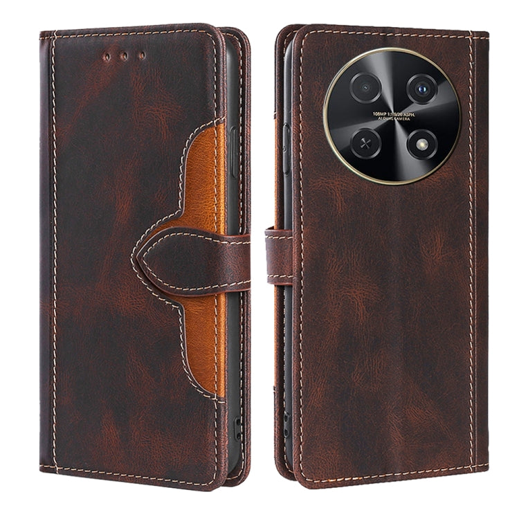 Skin Feel Magnetic Buckle Leather Phone Case, For Huawei nova 12i 4G, For Huawei Pura 70 5G, For Huawei nova 12 5G, For Huawei Enjoy 60 Pro / nova 11i, For Huawi Enjoy 60X, For Huawei nova 11 Pro 4G / 11 Ultra 4G, For Huawei nova 11 4G