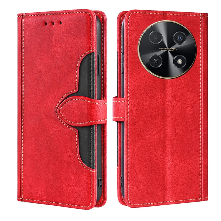Skin Feel Magnetic Buckle Leather Phone Case, For Huawei nova 12i 4G, For Huawei Pura 70 5G, For Huawei nova 12 5G, For Huawei Enjoy 60 Pro / nova 11i, For Huawi Enjoy 60X, For Huawei nova 11 Pro 4G / 11 Ultra 4G, For Huawei nova 11 4G