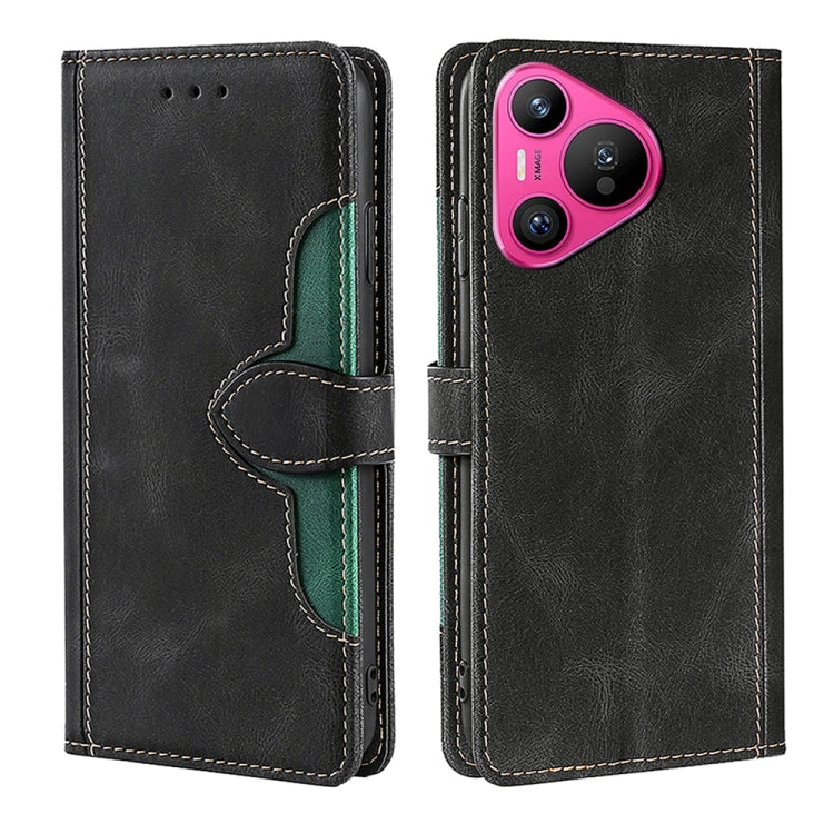 Skin Feel Magnetic Buckle Leather Phone Case, For Huawei nova 12i 4G, For Huawei Pura 70 5G, For Huawei nova 12 5G, For Huawei Enjoy 60 Pro / nova 11i, For Huawi Enjoy 60X, For Huawei nova 11 Pro 4G / 11 Ultra 4G, For Huawei nova 11 4G