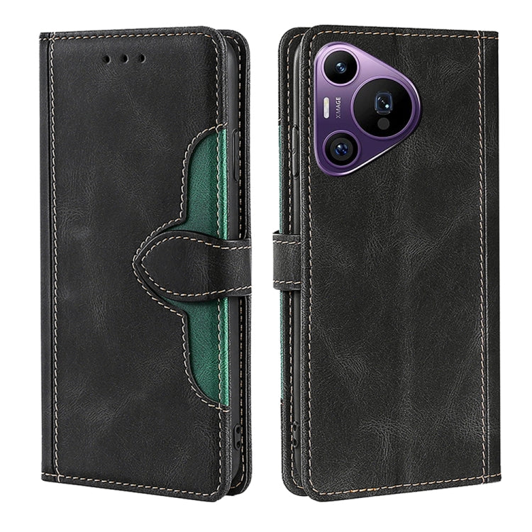 Skin Feel Magnetic Buckle Leather Phone Case, For Huawei Pura 70 Pro / 70 Pro+ 5G, For Huawei Pura 70 Ultra 5G, For Huawei nova 12i 4G, For Huawei Pura 70 5G, For Huawei nova 12 5G, For Huawei Enjoy 60 Pro / nova 11i, For Huawi Enjoy 60X               ...