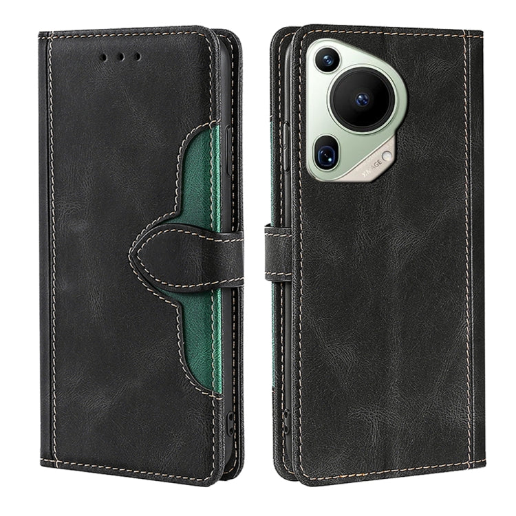 Skin Feel Magnetic Buckle Leather Phone Case, For Huawei Pura 70 Pro / 70 Pro+ 5G, For Huawei Pura 70 Ultra 5G, For Huawei nova 12i 4G, For Huawei Pura 70 5G, For Huawei nova 12 5G, For Huawei Enjoy 60 Pro / nova 11i, For Huawi Enjoy 60X               ...