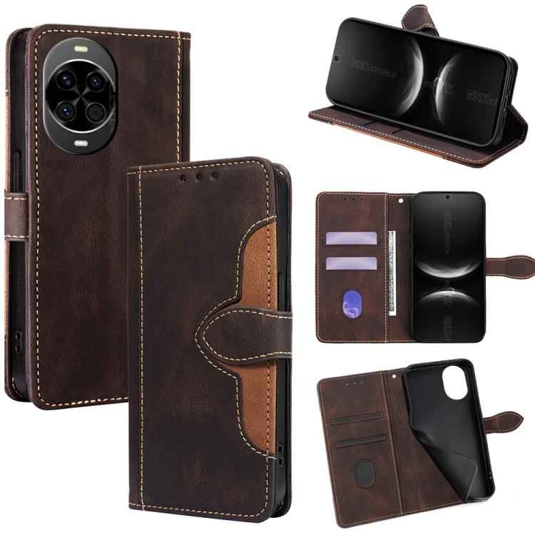 Skin Feel Magnetic Buckle Leather Phone Case, For Huawei Maimang 40 5G, For Huawei Pura 80 5G, For Huawei nova 14 Ultra 5G, For Huawei nova 14 Pro 5G, For Huawei nova 14 5G, For Huawei Pura 70 Pro / 70 Pro+ 5G, For Huawei Pura 70 Ultra 5G              ...