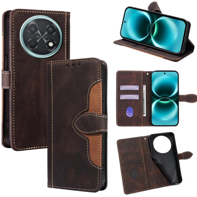 Skin Feel Magnetic Buckle Leather Phone Case, For Huawei Enjoy 90 Pro Max 5G, For Huawei Enjoy 90 Plus 5G, For Huawei nova 15 Ultra, For Huawei nova 15 Pro, For Huawei nova 15, For Huawei Mate 80 Pro Max 5G, For Huawei Mate 80 5G, For Huawei Maimang 40...