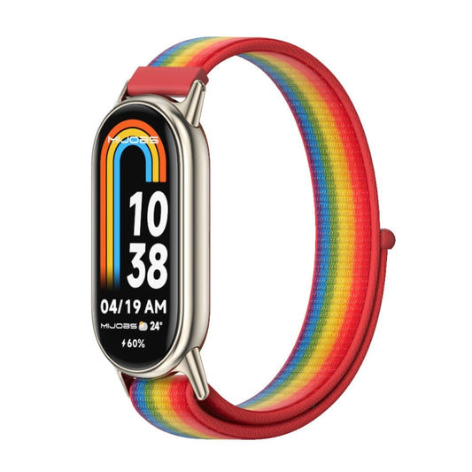 Mijobs Breathable Nylon Loop Watch Band